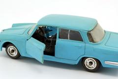 Alfa Romeo 2600 A-4 blue MZI Krugozor USSR remake 1:43