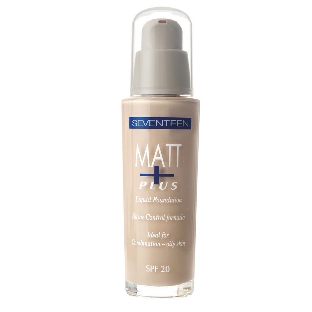 Тональный крем длительного действия Matt Plus Liquid Make-Up SPF 20