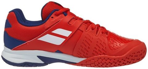 Кроссовки детские Babolat Propulse Clay Junior bright red/estate blue