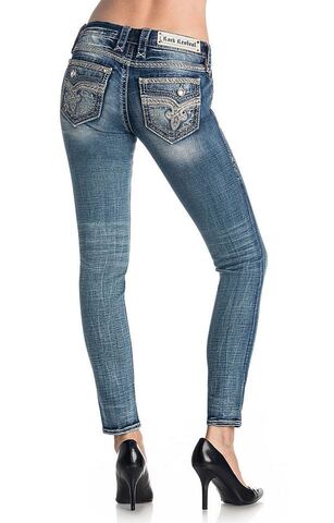 Rock Revival | Джинсы женские BETTY S299 SKINNY RP9162S299 сзади