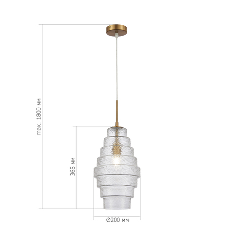 Подвес ST Luce Rexite SL1001.213.01
