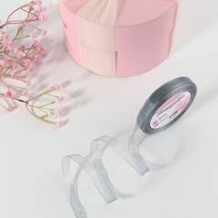 Лента капроновая, 10 мм,  серая