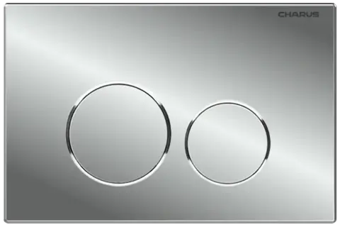 Клавиша для инсталляции CHARUS Spazio FP.330.21.01, хром глянцевый
