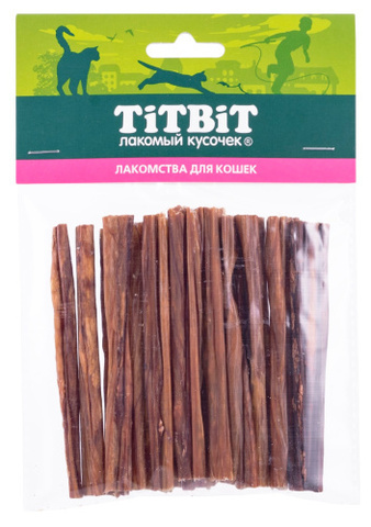 Titbit лакомство для кошек кишки бараньи 34 гр