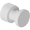 Kludi 5898453 Kludi 58 984 53 Vela R Крючок одинарный ?23 мм, L=30 мм, белый матовый