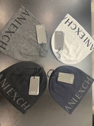 Шапка armani 897498grey