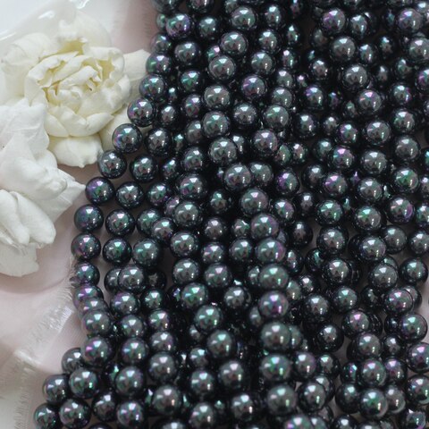 УЦЕНКА!!! Майорка чёрная с напылением 12 мм, 1 штука, У109