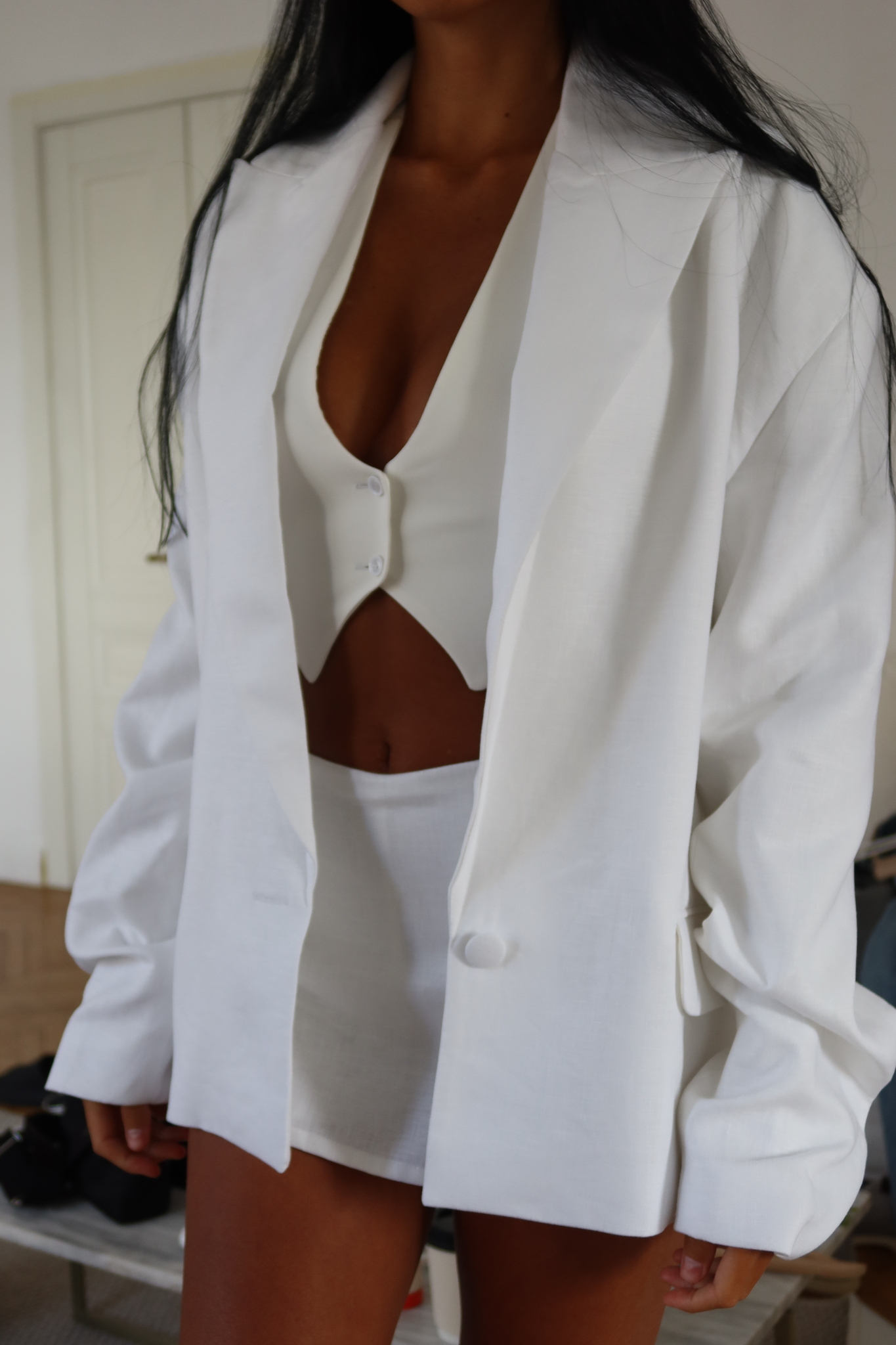 Жакет из льна