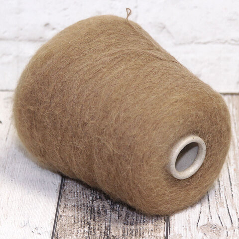 Вспушенная бэби сури альпака Filitaly Lab / BABY SURI BRUSHED 950 кэмел