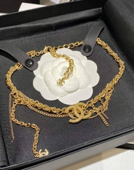 52312 - Колье чокер CHANEL с цепочками