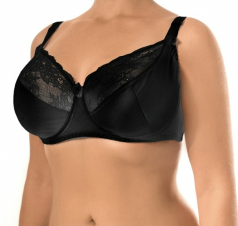 Бюстгальтер MD-001/1 черный  90G (мягкая чашка)