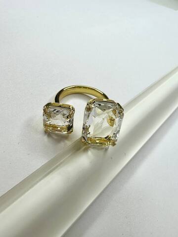 Кольцо Омниа, позолота