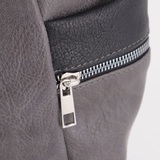 Сумка Саломея 618 македония серый + черный