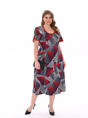 1351В Халат на пуговицах