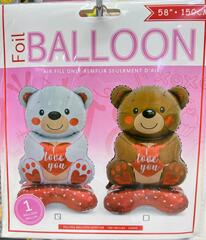 К Фигура на подставке, Мишка с сердцем 