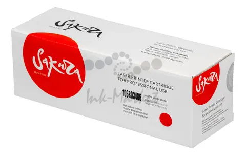 Картридж Sakura 106R03486 для XEROX, пурпурный, 2400 к.
