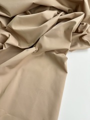 Плащовая смесовая ткань, цвет Песок