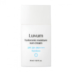 LUVUM Hyaluronic Moisture Sun Cream Bamboo SPF50+ PA++++ увлажняющий солнцезащитный крем (30 мл.)