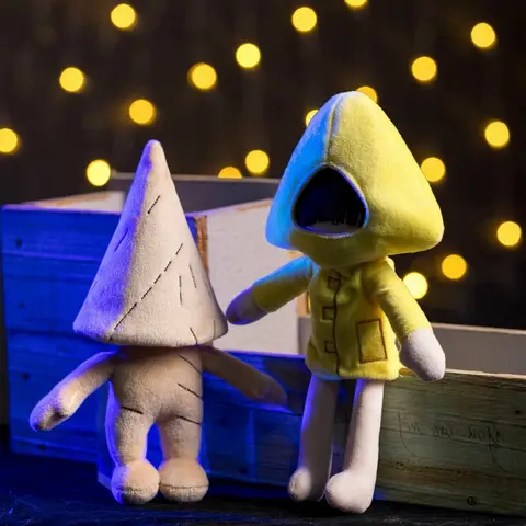 Игрушки мягкие Шестая Ном и Моно из игры Маленькие Кошмары