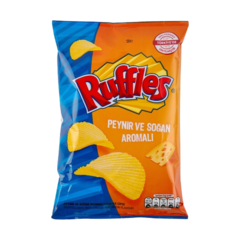 Чипсы Ruffles Cheese & Onion со вкусом сыра и лука