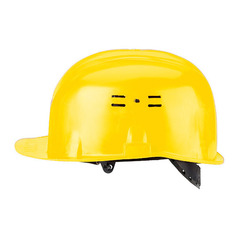 Каска Nerss защитная желтая