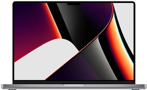 14-inch MacBook Pro: Apple M1 Pro chip with 10‑core CPU and 16‑core GPU, 1TB SSD - Space Grey (MKGQ3RU/A)