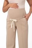 Утепленные брюки для беременных 13397 латте