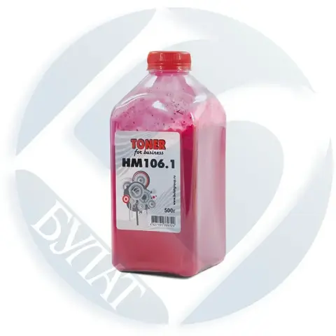 Тонер БУЛАТ HP HM106.1 (Пурпурный, банка 500 г)