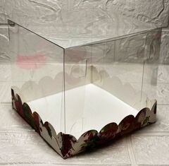 Коробка купол волна 15х15х14 см. Выбор цвета