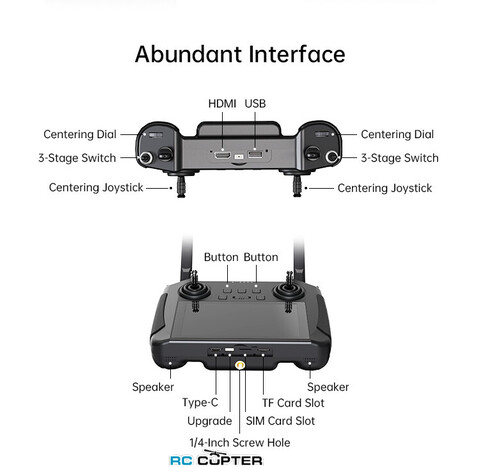 Аппаратура управления SIYI MK15 Enterprise hdmi Combo - Цифровая передача видео