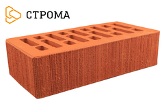 Кирпич лицевой СТРОМА Красный Бархат