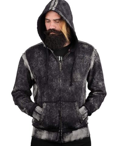 Wornstar | Худи мужское ESSENTIALS ZIP HOODIE W146 перед
