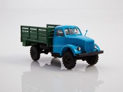 GAZ-63 4x4 flatbed truck blue-green  1:43 Legendary trucks USSR #52
