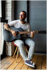 JET JDEC-255/12 BKS - Гитара электроакустическая 12-струнная