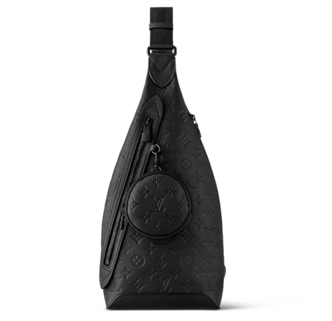 Сумка-слинг Louis Vuitton Duo кожа Monogram Shadow