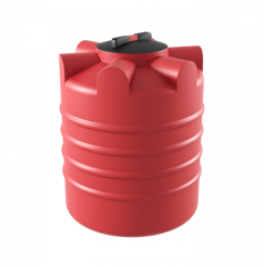 Емкость пищевая вертикальная Мультпласт КАС К-300 300 л. вертикальная (70x70x88см;13кг;красный) - арт.555434.13