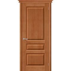 Купить Межкомнатная дверь массив сосны М5 светлый лак глухая