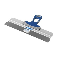 СИБИН 350 мм, усиленный, алюминиевая направляющая, 2к ручка, нержавеющий, Фасадный шпатель (10085-35)