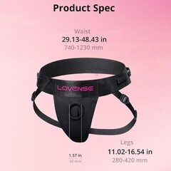 Ремешок для страпона Lovense Harness (совместим со страпоном Lapis Lovense)