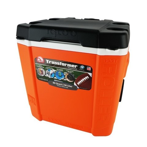 Термоконтейнер Igloo Transformer 60 Roller orange (изотермический, 56л)