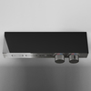 Gessi Hi-Fi Встраиваемые части для термостатического смесителя, до 3 источников одновременно, 3/4&quot; соединение., цвет: хром 63013#031
