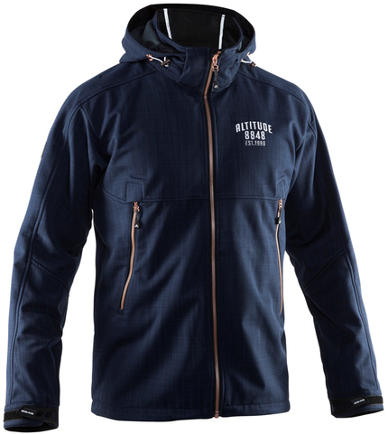 Куртка лыжная 8848 Altitude Hybrid Softshell navy мужская