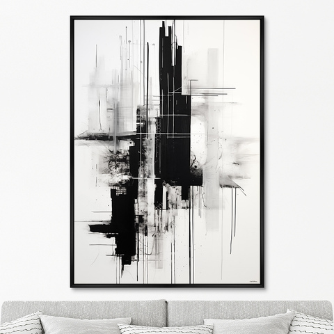 ArtNoMore - Репродукция картины на холсте The weightless city, No 1, 2024г.