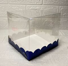 Коробка купол волна 15х15х14 см. Выбор цвета