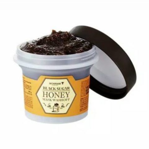 SkinFood Black Sugar Honey Mask очищающая медовая маска с черным сахаром