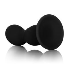 Черный анальный стимулятор Silicone Back End Play - 10,75 см. - 