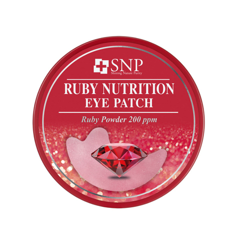 [SNP] Патчи с рубиновой пудрой - Ruby Nutrition Eye Patch 60 шт