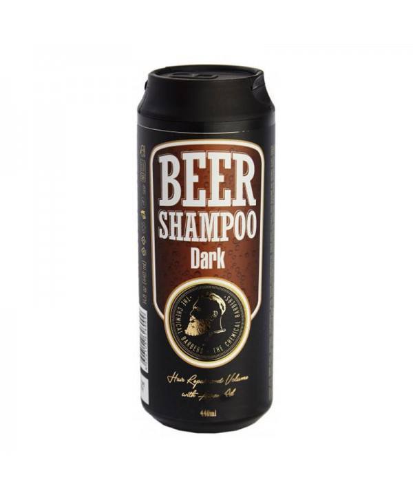 Шампунь CHEMICAL BARBERS Beer Shampoo Dark с аргановым маслом 440 мл