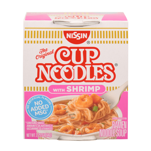 Лапша б/п Cup Noodles - Shrimp