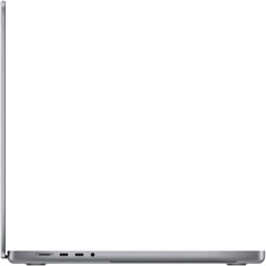 14-inch MacBook Pro: Apple M1 Pro chip with 10‑core CPU and 16‑core GPU, 1TB SSD - Space Grey (MKGQ3RU/A)